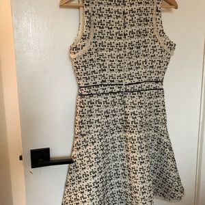 EUC Ark & co tweed dress with fringe detail